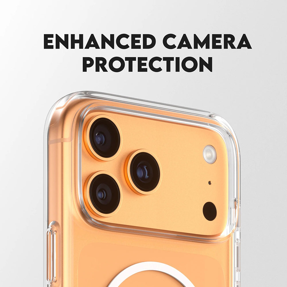 PanzerGlass® - CARE Feature Kickstand MagSafe - iPhone 17 Pro Max - Clear