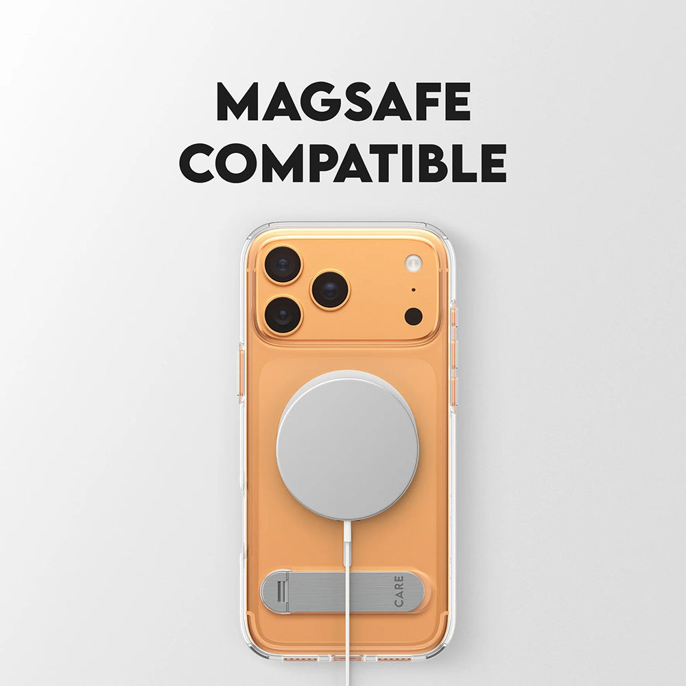 PanzerGlass® - CARE Feature Kickstand MagSafe - iPhone 17 Pro Max - Clear