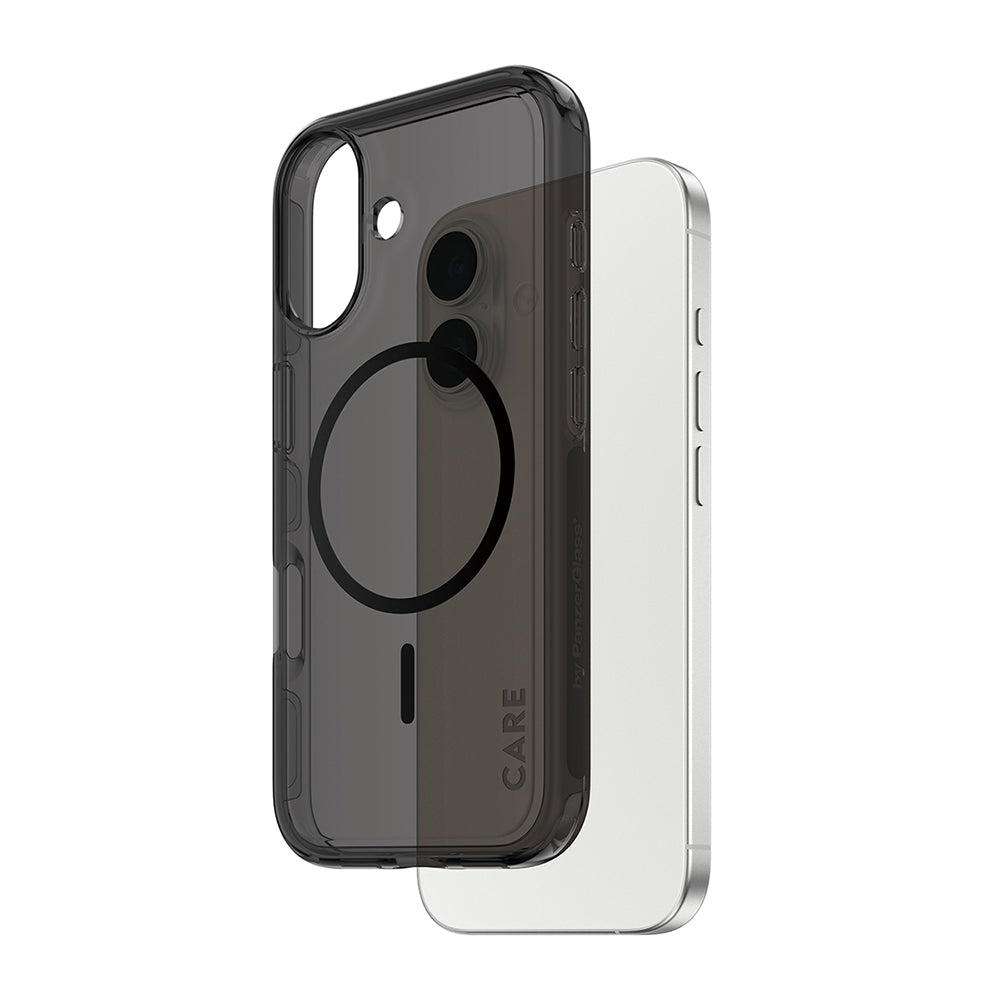 PanzerGlass® - CARE Flagship Urban Explorer Black MagSafe - iPhone 17 - Smokey