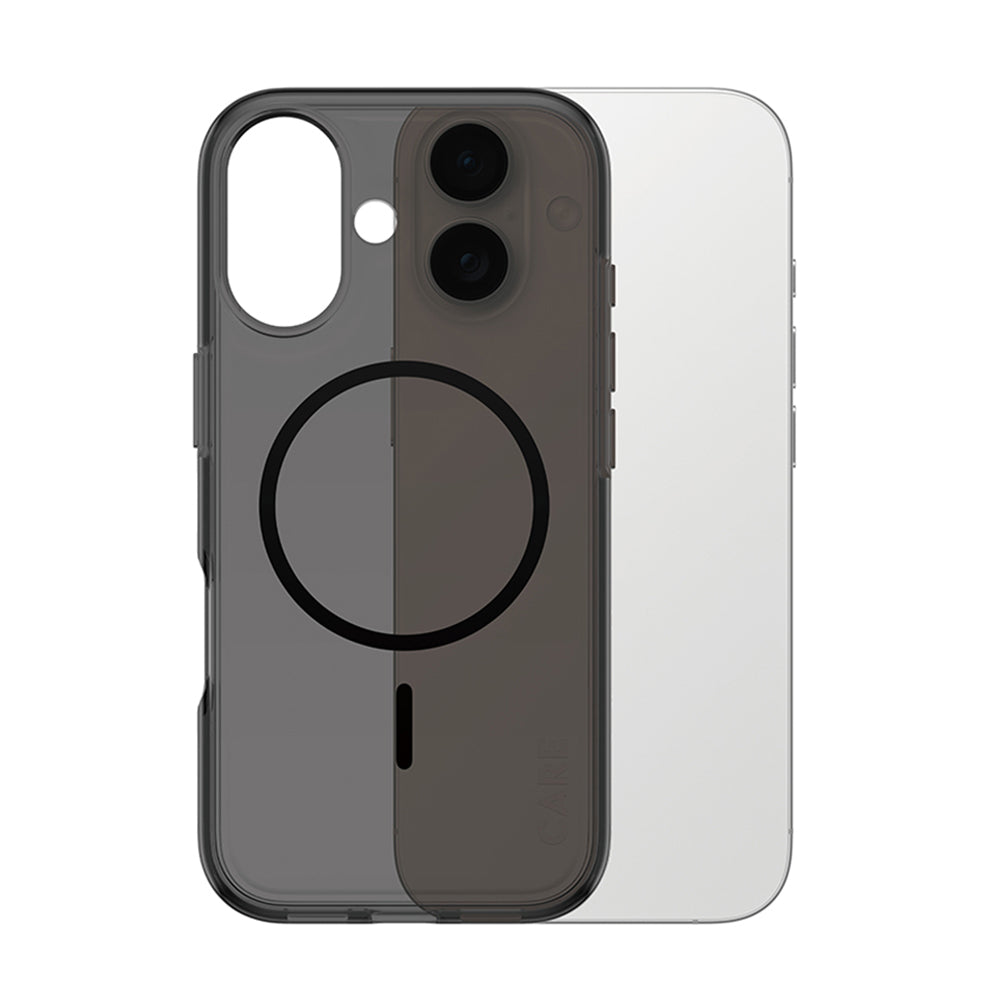 PanzerGlass® - CARE Flagship Urban Explorer Black MagSafe - iPhone 17 - Smokey