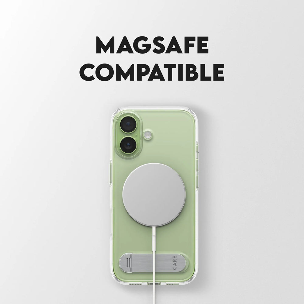 PanzerGlass® - CARE Feature Kickstand MagSafe - iPhone 17 - Clear