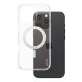 PanzerGlass® - CARE Feature Silver Kickstand & MagSafe - iPhone 16 Pro Max - Clear