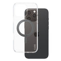 PanzerGlass® - CARE Feature Black Kickstand & MagSafe - iPhone 16 Pro Max - Clear