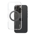 PanzerGlass® - CARE Feature Black Kickstand & MagSafe - iPhone 16 Pro - Clear