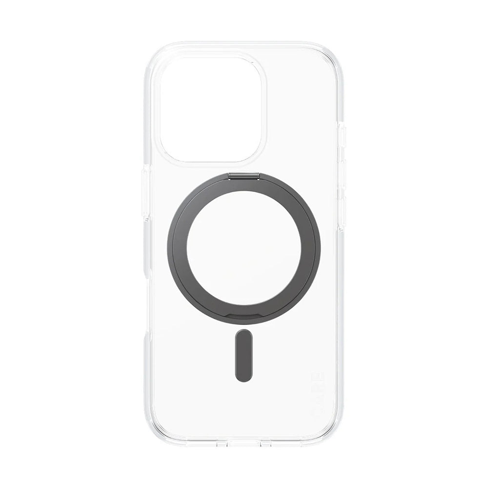 PanzerGlass® - CARE Feature Black Kickstand & MagSafe - iPhone 16 Pro - Clear