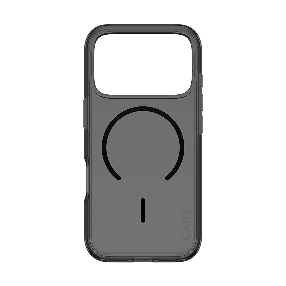 PanzerGlass® - CARE Flagship Urban Explorer Black MagSafe - iPhone 17 Pro - Smokey