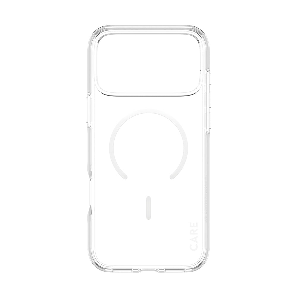 PanzerGlass® - CARE Flagship Urban Explorer White MagSafe - iPhone 17 Pro - Clear