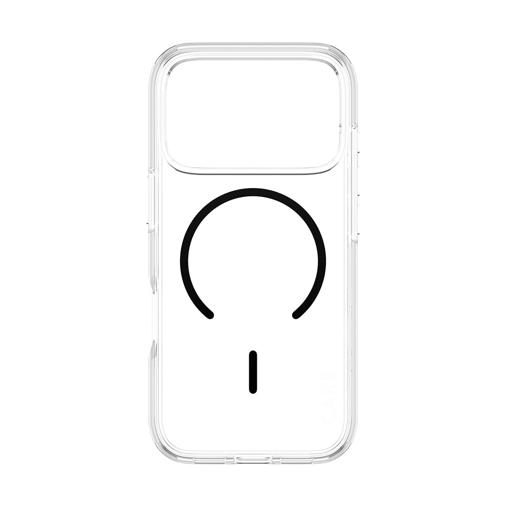 PanzerGlass® - CARE Flagship Urban Explorer Black MagSafe - iPhone 17 Pro - Clear