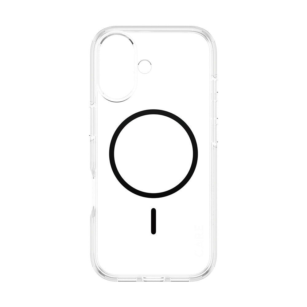 PanzerGlass® - CARE Flagship Urban Explorer Black MagSafe - iPhone 17 - Clear