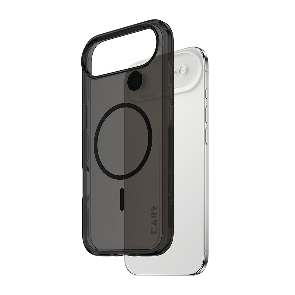 PanzerGlass® - CARE Flagship Urban Explorer Black MagSafe - iPhone 17 Air - Smokey