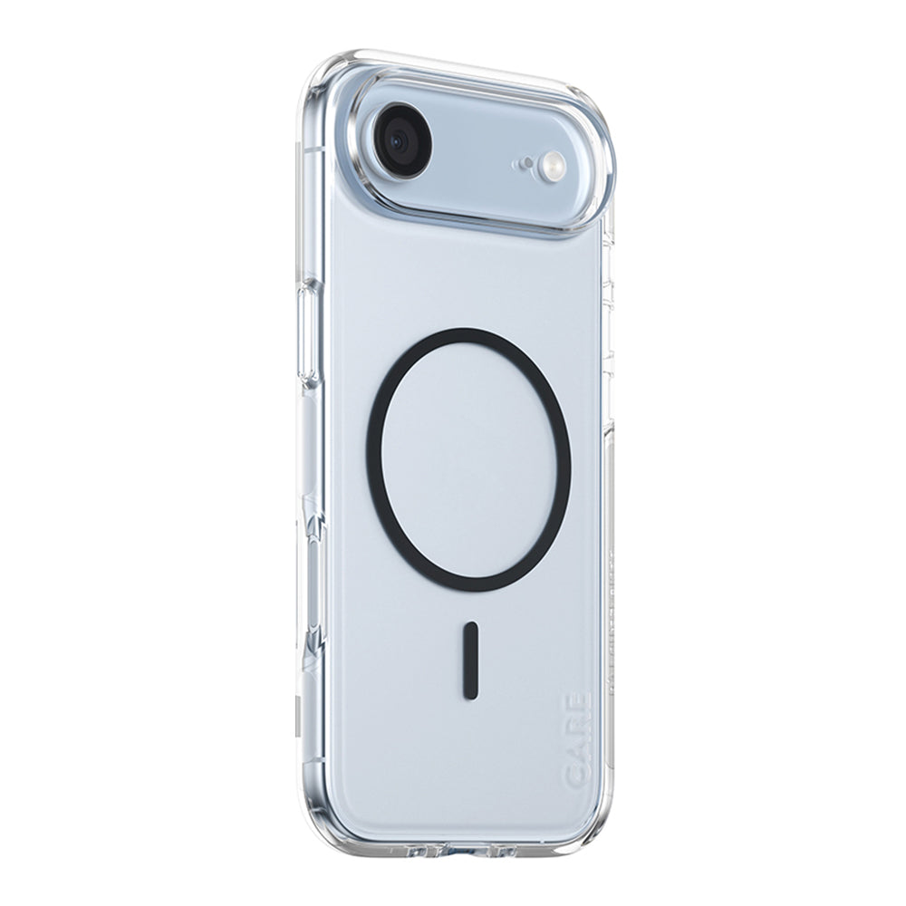 PanzerGlass® - CARE Flagship Urban Explorer Black MagSafe - iPhone 17 Air - Clear