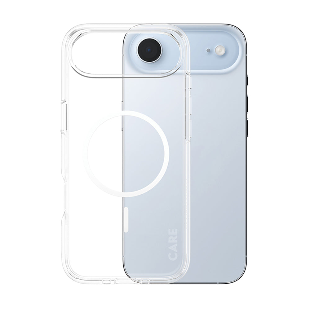 PanzerGlass® - CARE Flagship Urban Explorer White MagSafe - iPhone 17 Air - Clear