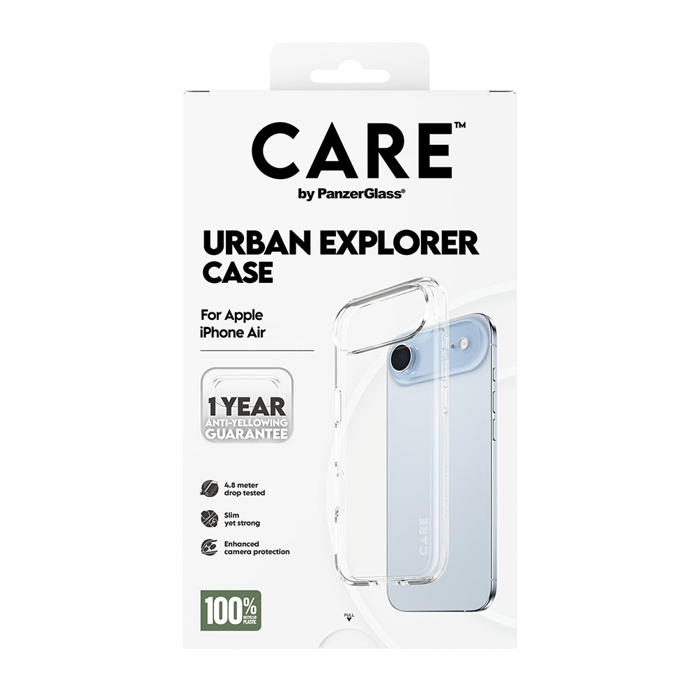 PanzerGlass® - CARE Flagship Urban Explorer - iPhone 17 Air - Clear