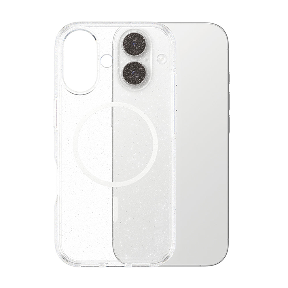 PanzerGlass® - CARE Flagship Urban Explorer Star Lit White MagSafe - iPhone 17 - Clear