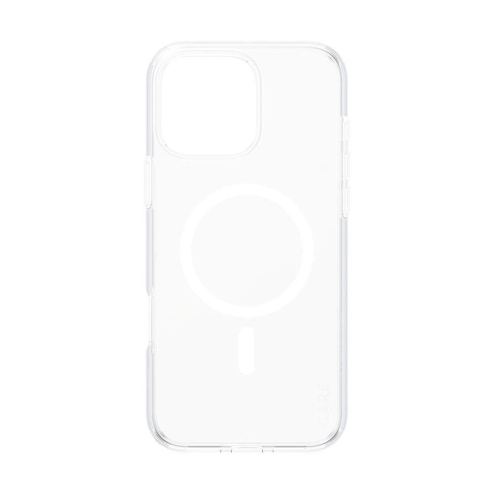 PanzerGlass® - CARE Flagship Urban Combat White MagSafe - iPhone 16 Pro - Clear