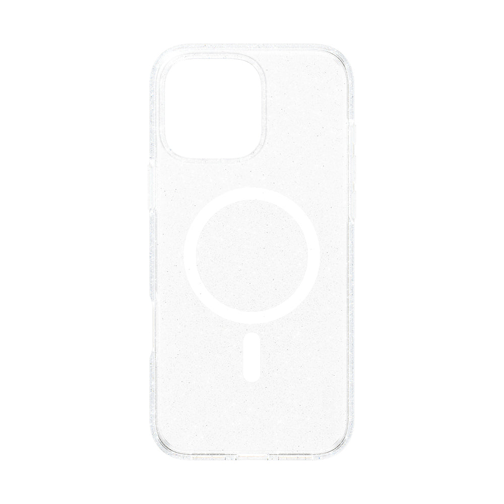 PanzerGlass® - CARE Flagship Urban Combat Star Lit White MagSafe - iPhone 16 Pro - Clear