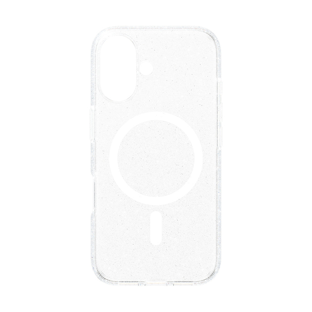 PanzerGlass® - CARE Flagship Urban Combat Star Lit White MagSafe - iPhone 16 - Clear