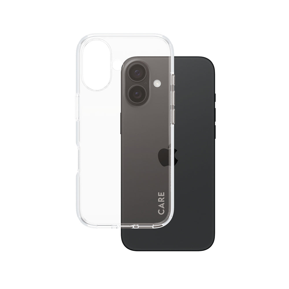 PanzerGlass® - CARE Flagship Urban Combat - iPhone 16 - Clear