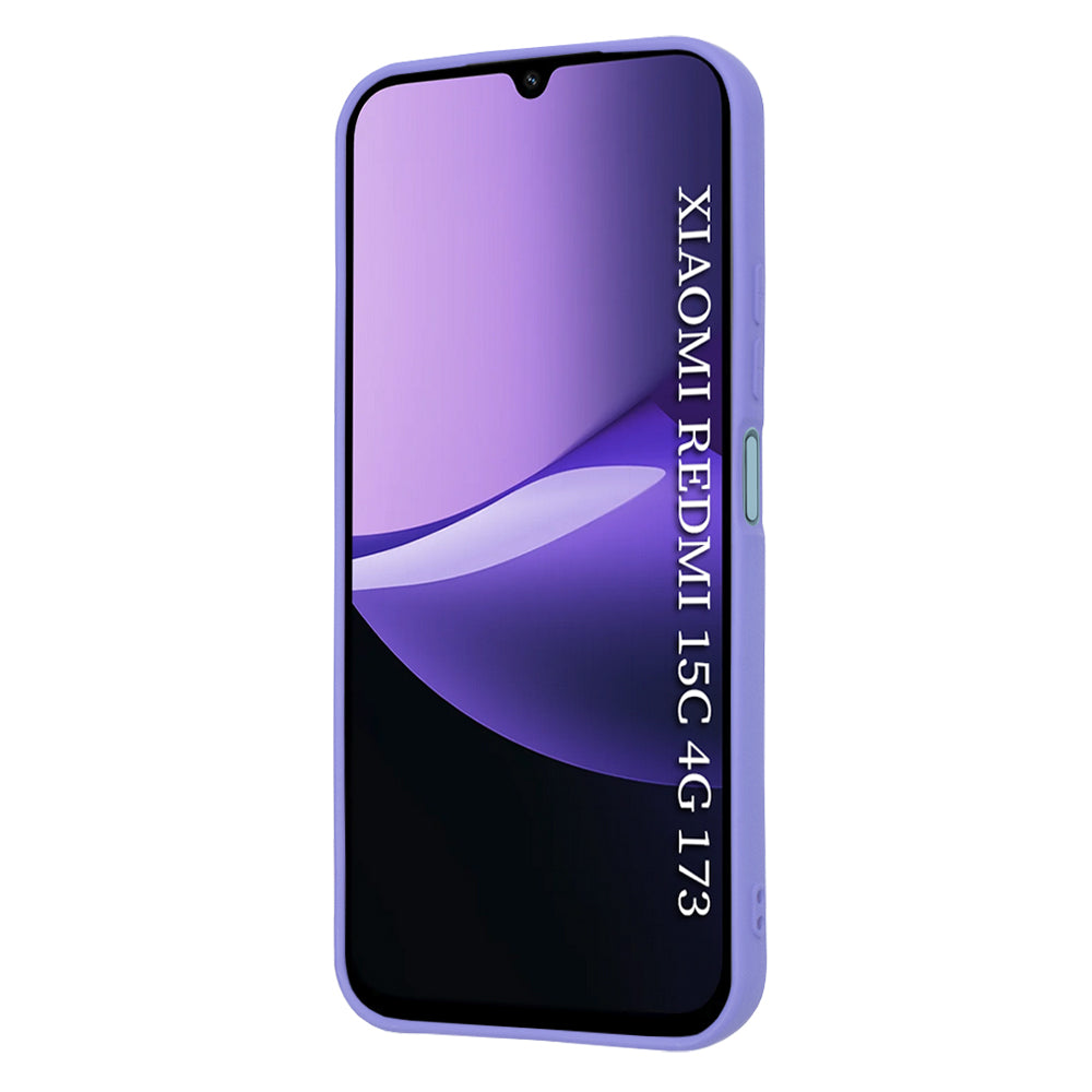 Techsuit - SoftFlex - Xiaomi Redmi 15C 4G / Redmi 15C 5G - Light Purple