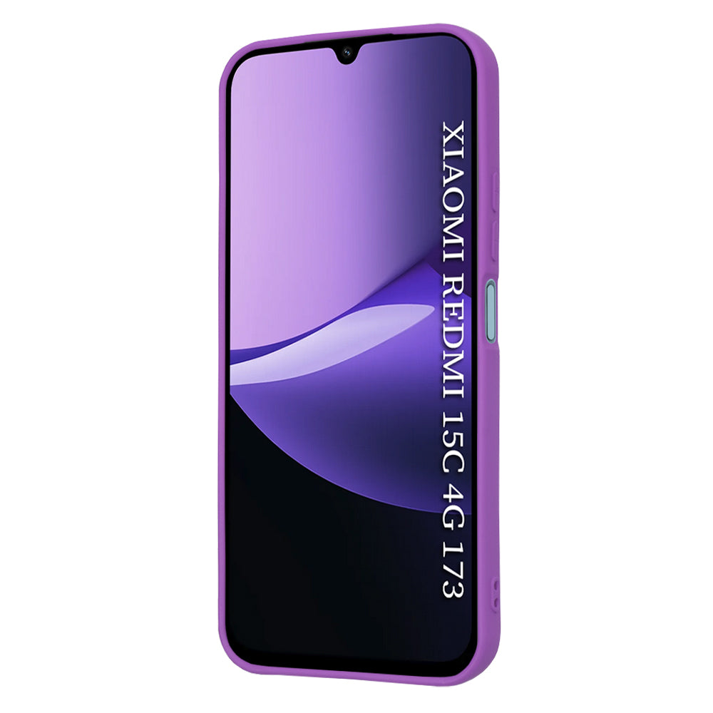 Techsuit - SoftFlex - Xiaomi Redmi 15C 4G / Redmi 15C 5G - Purple