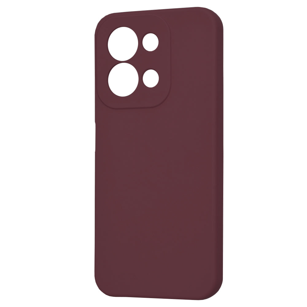 Techsuit - SoftFlex - Xiaomi Redmi 15C 4G / Redmi 15C 5G - Plum Red