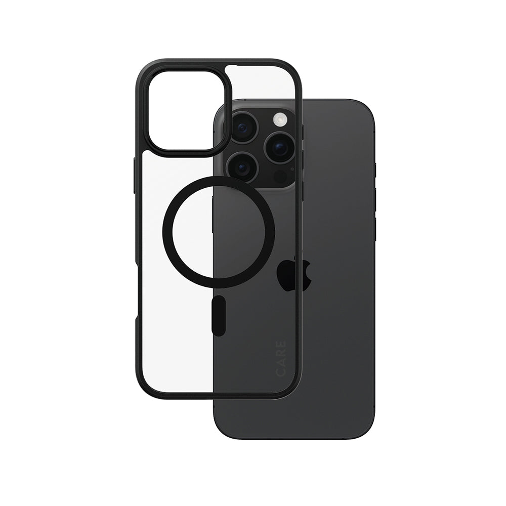 PanzerGlass® - CARE Flagship Urban Combat Black MagSafe - iPhone 16 Pro Max - Black