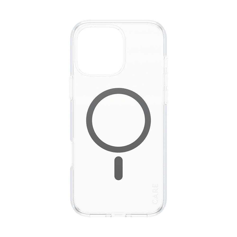 PanzerGlass® - CARE Flagship Urban Combat Black MagSafe - iPhone 16 Pro - Clear