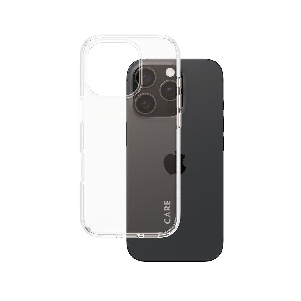 PanzerGlass® - CARE Flagship Urban Combat - iPhone 16 Pro - Clear