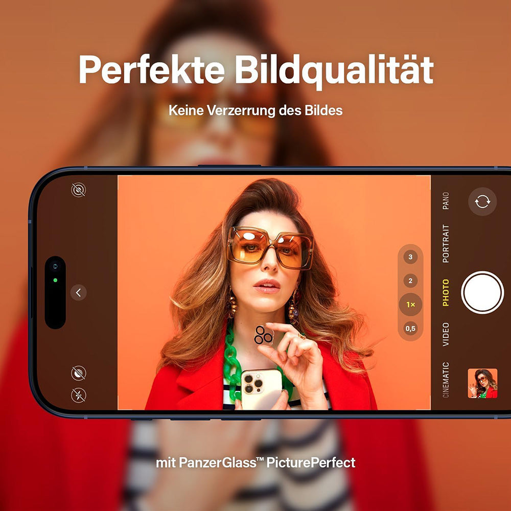 PanzerGlass® - PicturePerfect Camera Lens Protector - iPhone 16 Pro / iPhone 16 Pro Max - Transparent