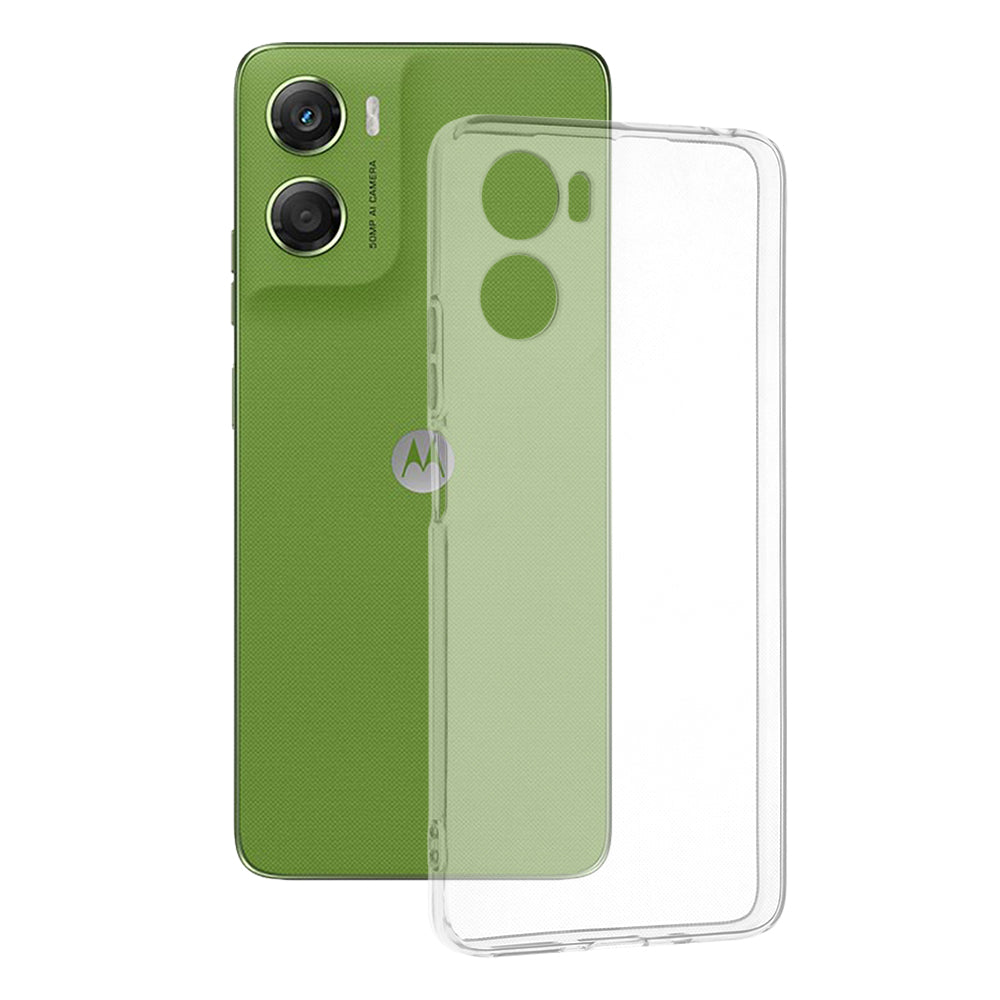 Techsuit - Clear Silicone - Motorola Moto G06 - Transparent
