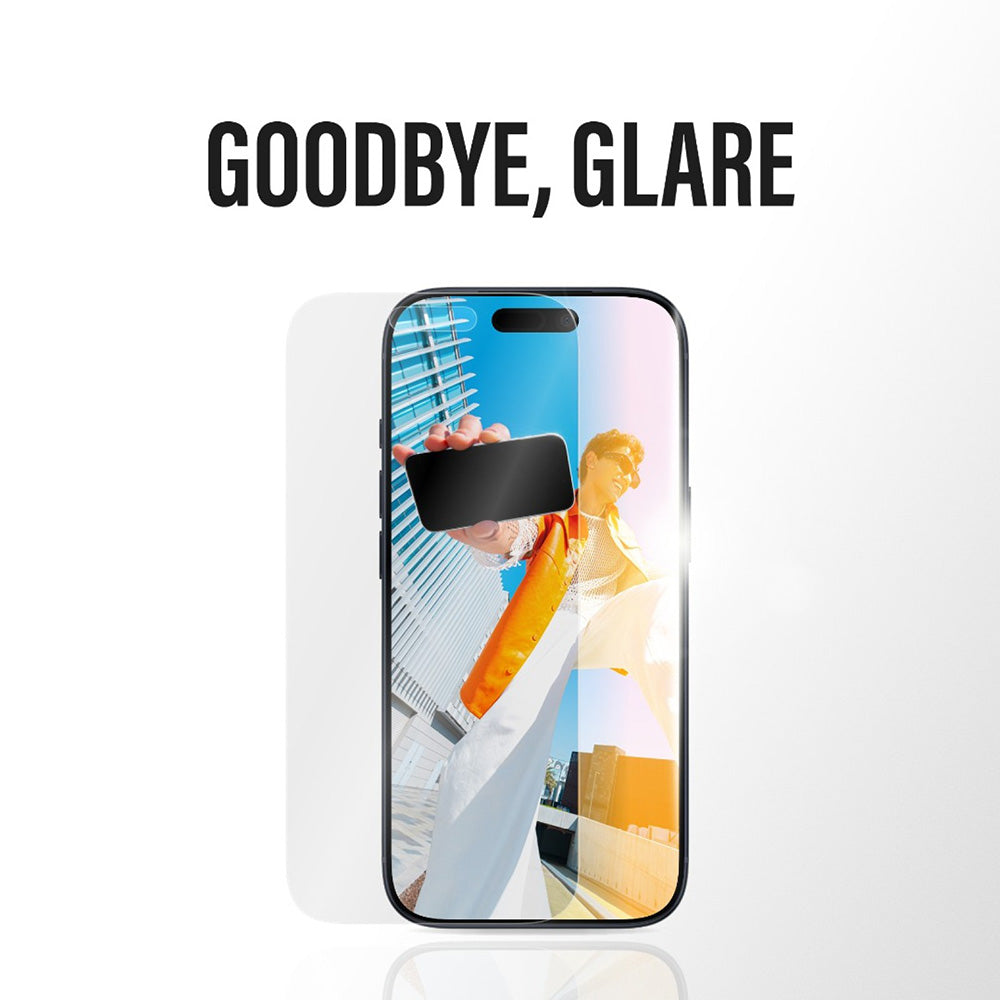 PanzerGlass® - Anti-Reflective Armor Screen Protector w. EasyAligner - iPhone 17 Air - Matte Clear
