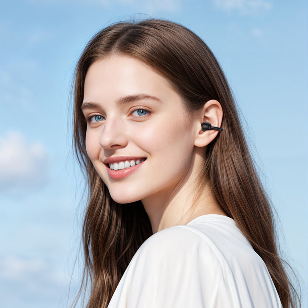 Borofone - Wireless Earbuds Joy (FQ14) - Bluetooth V5.4, True Wireless, Touch Control, 300mAh - Black