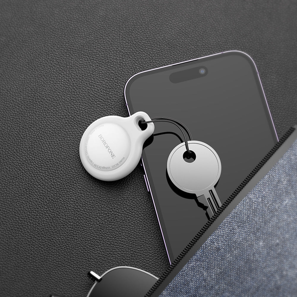 Borofone - Smart Positioning Anti-lost Device Exquisite (BC101) - Compatible Apple Find My (iOS Only), 230mAh - Midnight