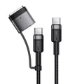 Acefast - Data Cable (C22-05) - Fast Charging, Type-C to Type-C, MagSafe 3 Adapter, 240W, 48V/5A, 1.2m - Black