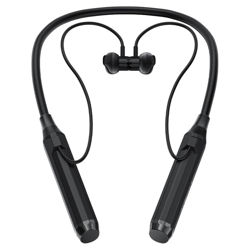 Acefast - Bluetooth Earphones (N6) - for Sport, Behind the Head, Neckband, Bluetooth 5.4, IPX4, TF Card Slot, 1000mAh- B