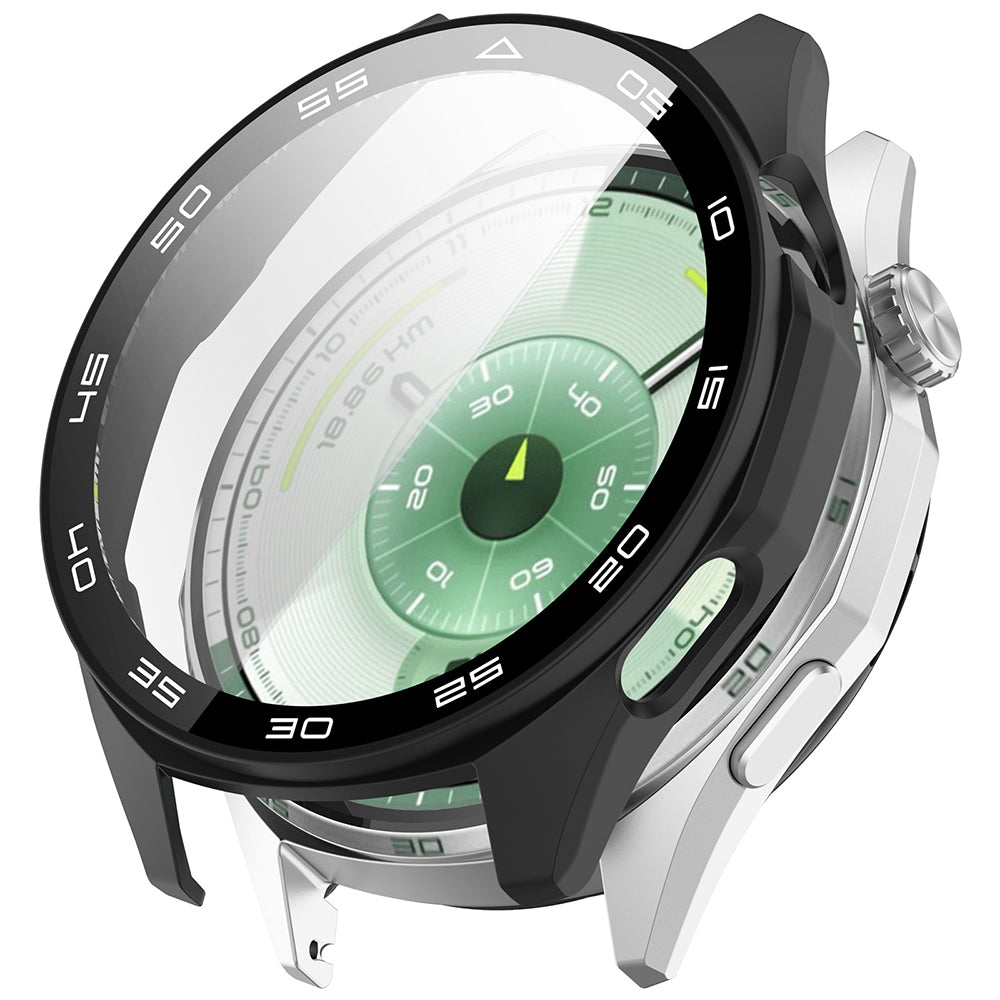 TechSuit Folie de protectie smartwatch Techsuit Defense360 Pro Bezel + Screen Protector compatibil cu Huawei Watch GT 6 