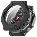 Techsuit - Defense360 Pro + Screen Protector - Amazfit T-Rex 3 - Black