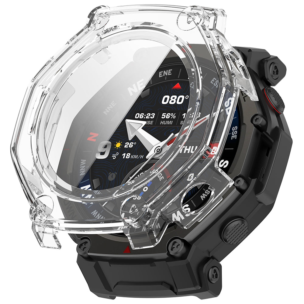 Techsuit - Defense360 Pro + Screen Protector - Amazfit T-Rex 3 Pro 48mm - Clear
