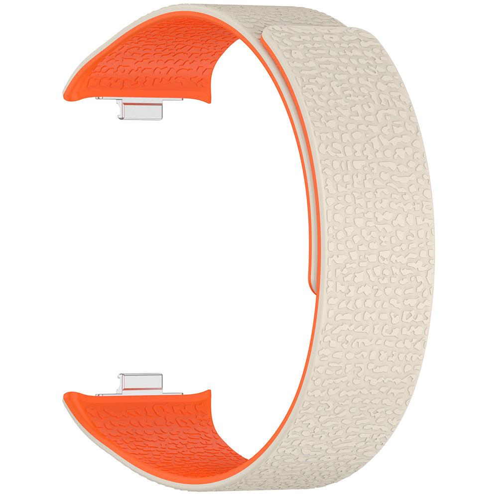 Techsuit - Watchband (W016) - Xiaomi Smart Band 9 Pro / 8 Pro / Redmi Watch 4 / Watch 5 - Starlight / Orange