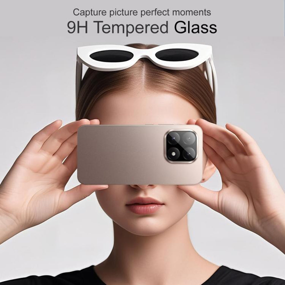 Techsuit - Full Camera Glass - Xiaomi 15T Pro - Black