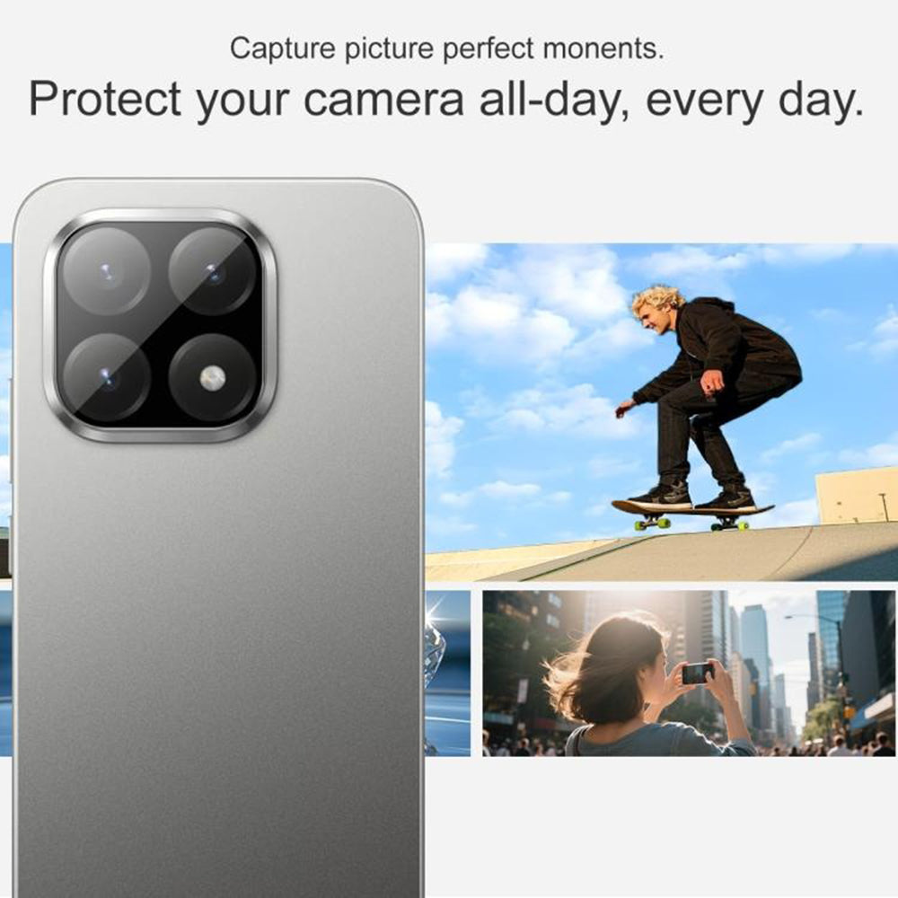 Techsuit - Full Camera Glass - Xiaomi 15T Pro - Black