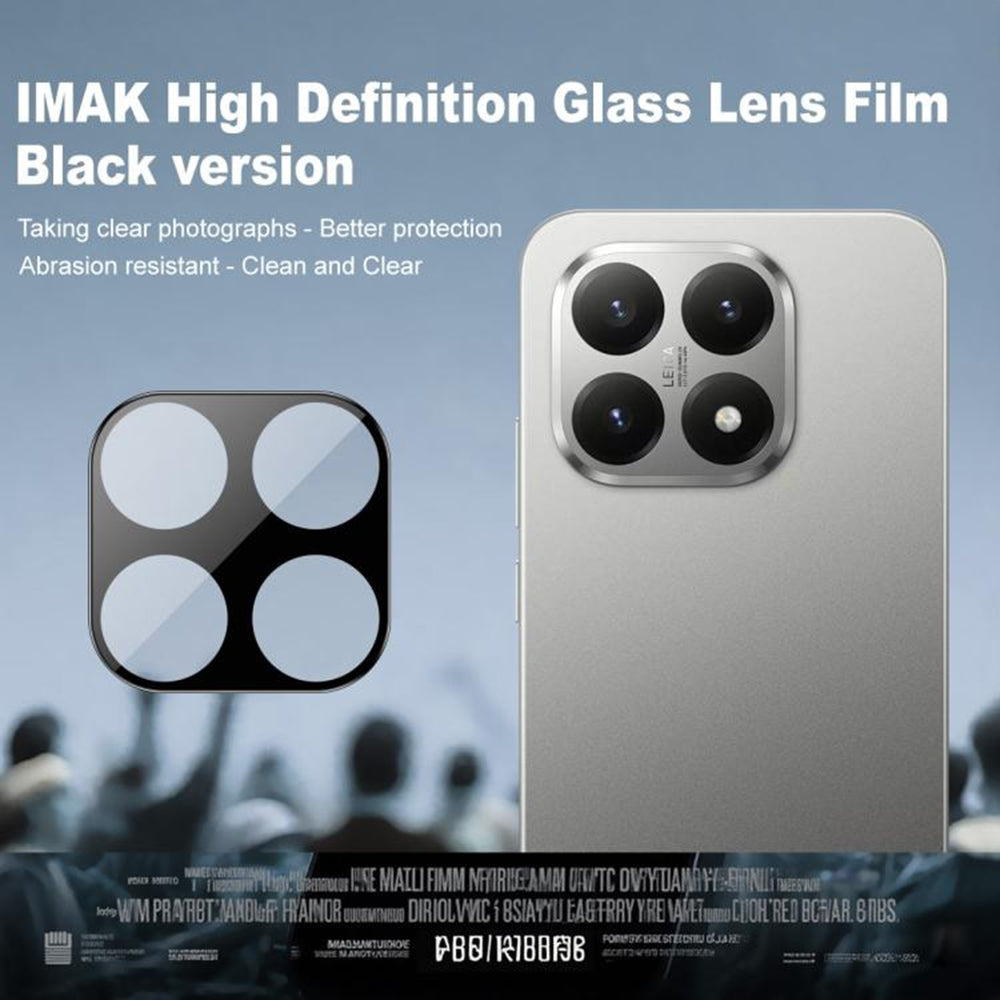 Techsuit - Full Camera Glass - Xiaomi 15T Pro - Black