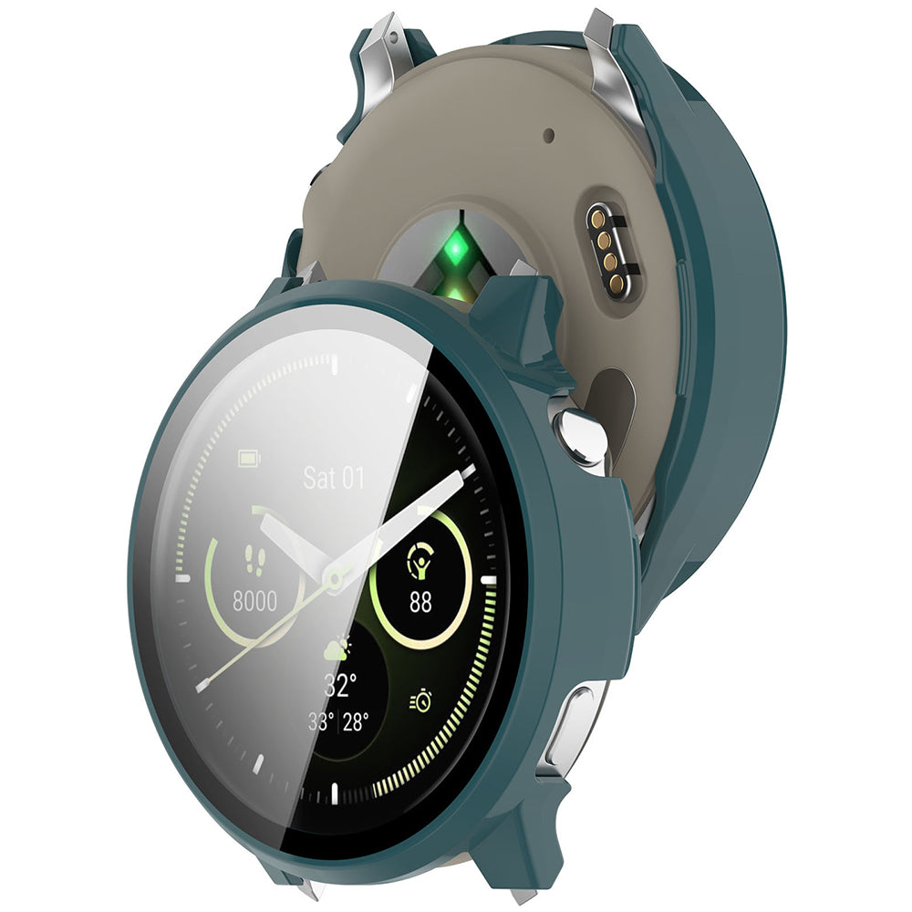 Techsuit - Defense360 Pro + Screen Protector - Garmin Venu 4 45mm - Deep Teal
