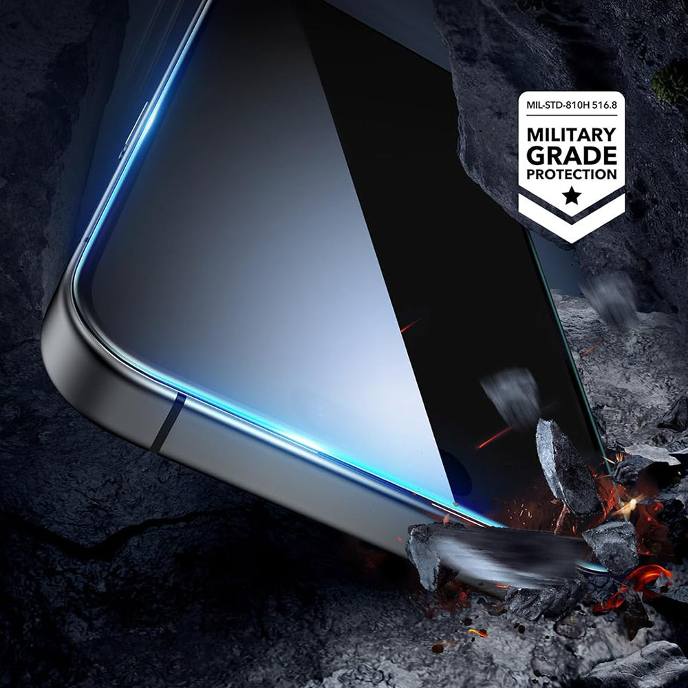 ESR - Tempered Glass - iPhone 16 - Black