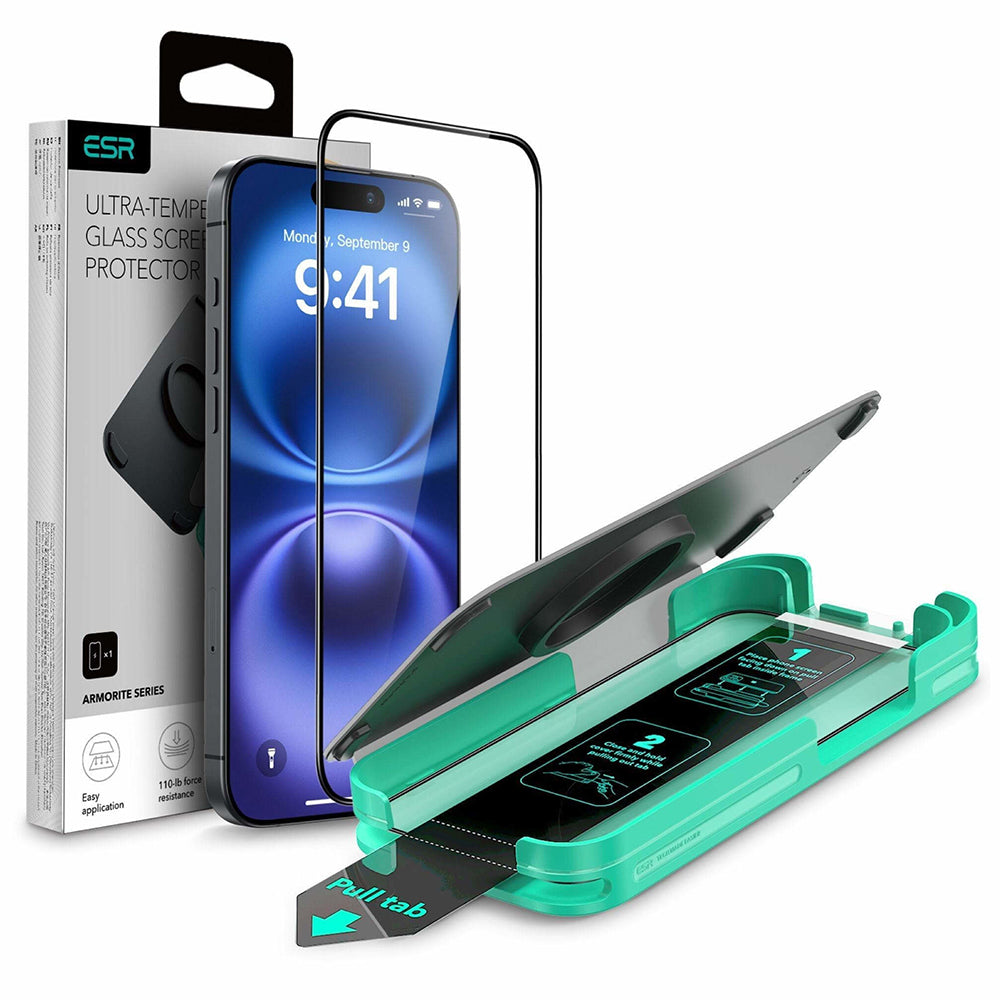 ESR - Armorite Screen Protector - iPhone 16 Pro - Black