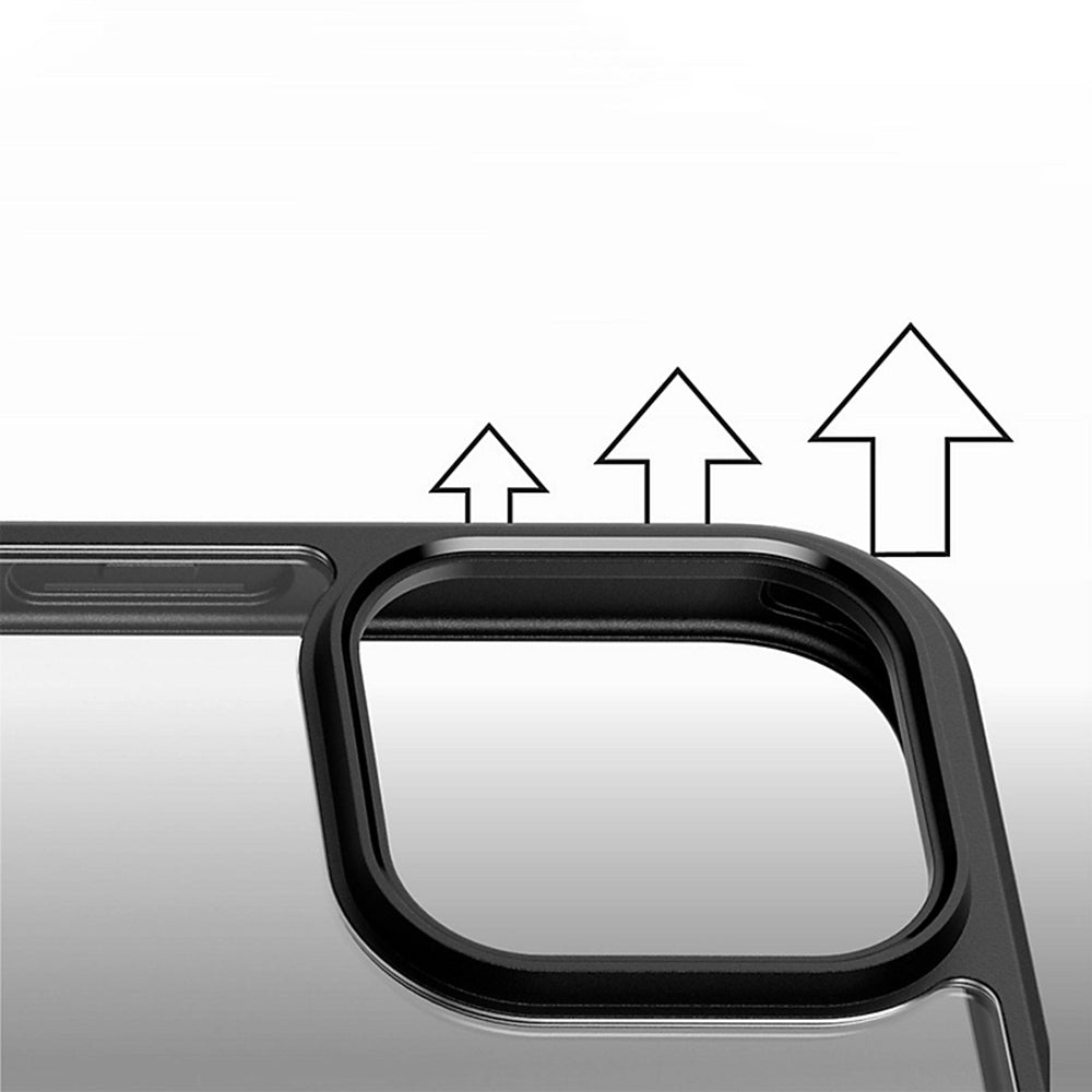 PanzerGlass® - HardCase Black MagSafe & Frame Series - iPhone 16 - Clear