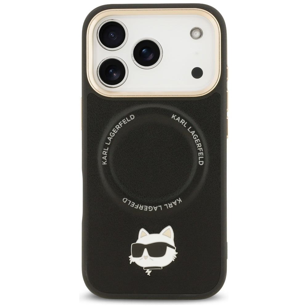 Husa de protectie Karl Lagerfeld compatibil cu iPhone 17 Pro Max, Negru