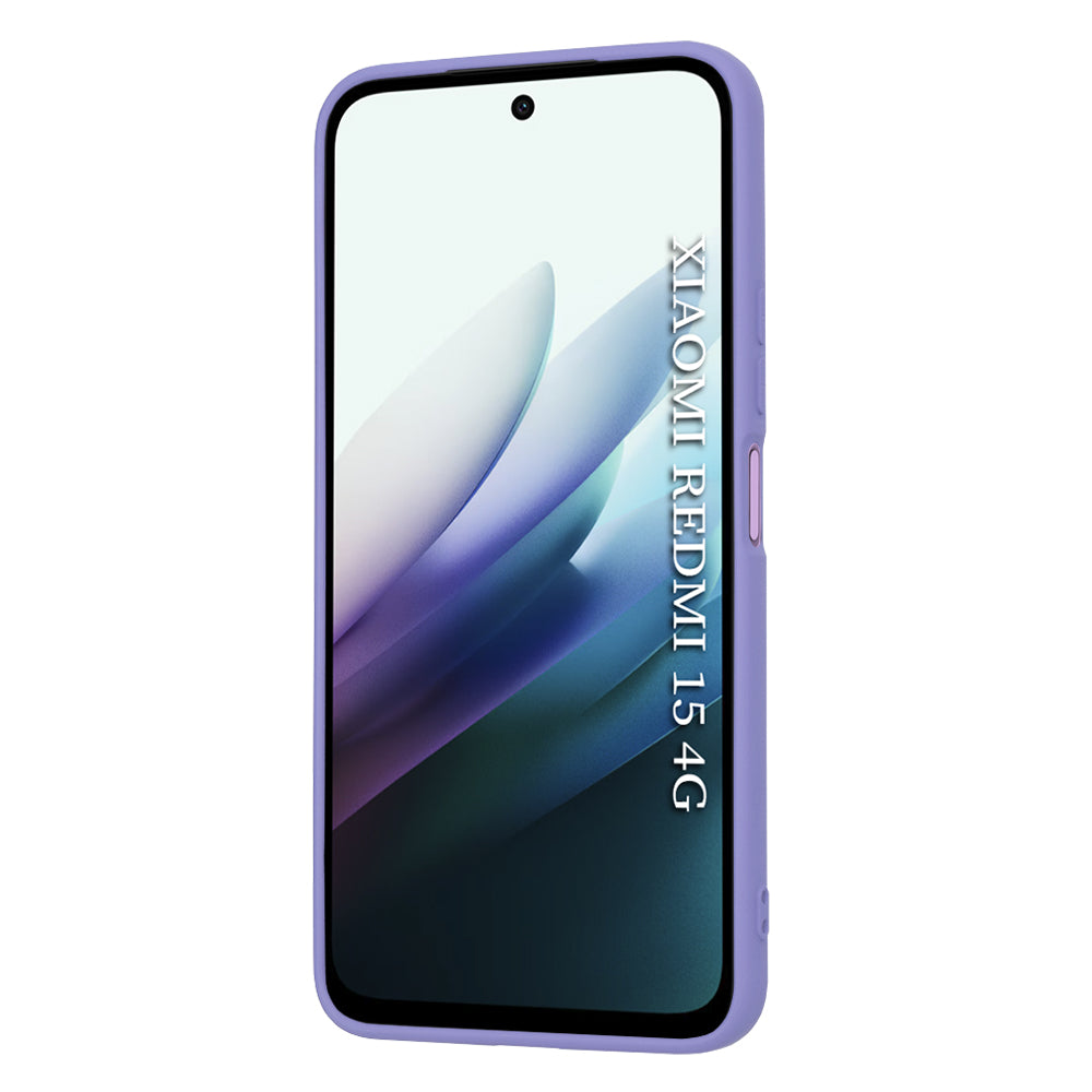 Techsuit - SoftFlex - Xiaomi Redmi 15 4G / Redmi 15 5G - Light Purple