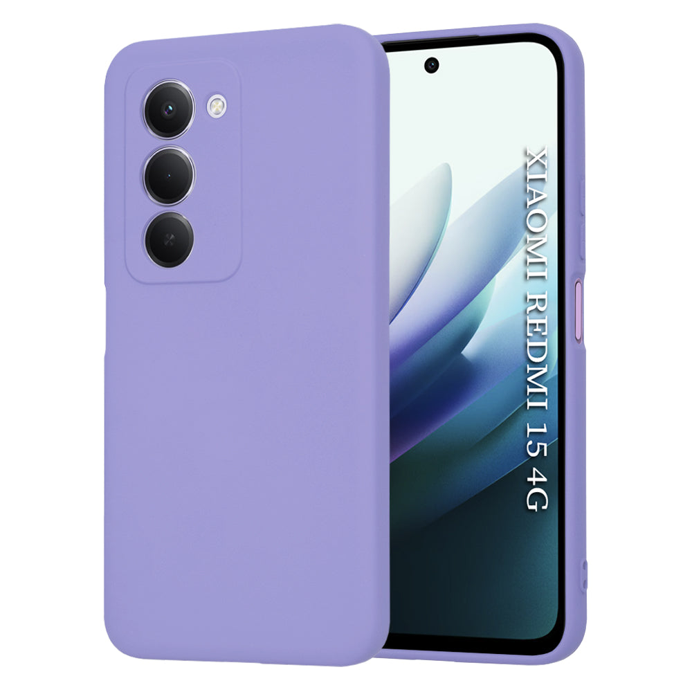 Techsuit - SoftFlex - Xiaomi Redmi 15 4G / Redmi 15 5G - Light Purple
