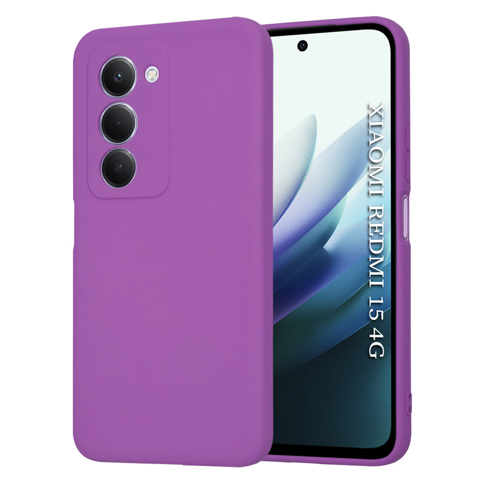Techsuit - SoftFlex - Xiaomi Redmi 15 4G / Redmi 15 5G - Purple